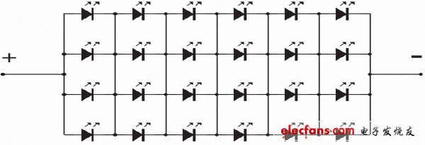 LED光源电路连接图
