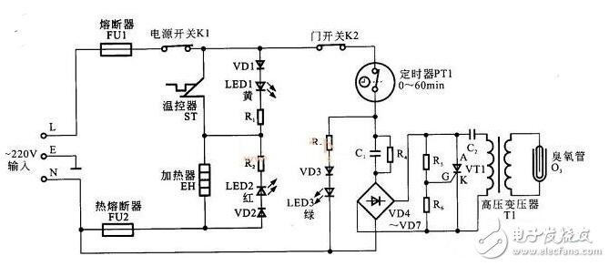 饮水机电路图工作原理及电路图分析 （六）-IC芯片