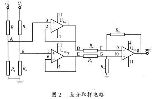 差分取样电路