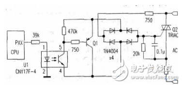 光耦驱动继电器电路图（五）-电子元器件采购网