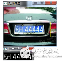 基于Opencv的汽车车牌识别车牌定位-电子元件
