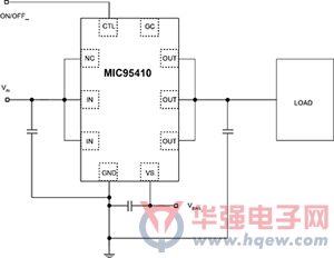 麦瑞半导体小尺寸负荷开关提供7安培恒电流