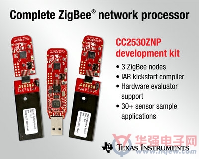 德州仪器推出最新 ZigBee? 网络处理器