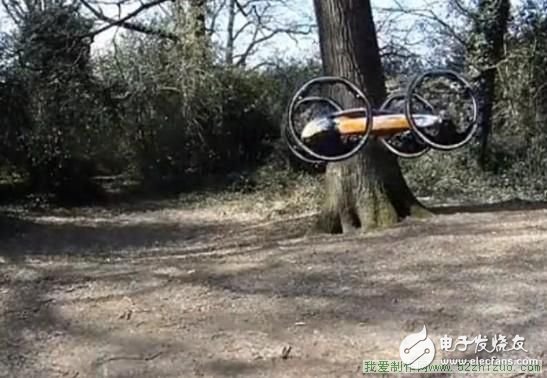 在空中运行的遥控车