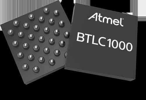 Atmel推出全球功耗最低的蓝牙模块BTLC1000