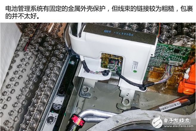 特斯拉电池管理系统有固定的金属外壳保护-电子元器件采购网