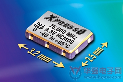 Fox紧凑型晶体振荡器 实现低于1 pS RMS的抖动