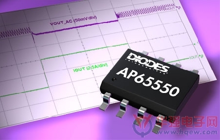 Diodes推出同步降压型转换器AP65550