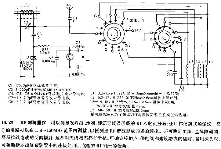 RF磁测量仪电路图