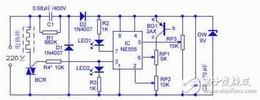 电热毯控制电路-IC芯片