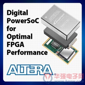 Altera发布第10代FPGA的30-Amp集成数字DC-DC转换器