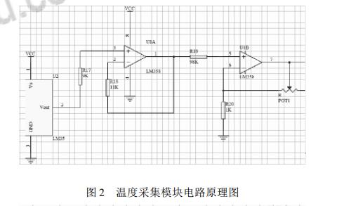 温度采集模块电路原理图-电子元器件网上商城