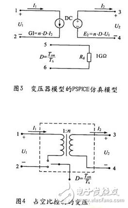 变压器模型的PSPICE仿真模型-IC芯片