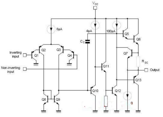 運算放大器lm358中文資料_參數_引腳圖及功能_工作原理_內部結構及