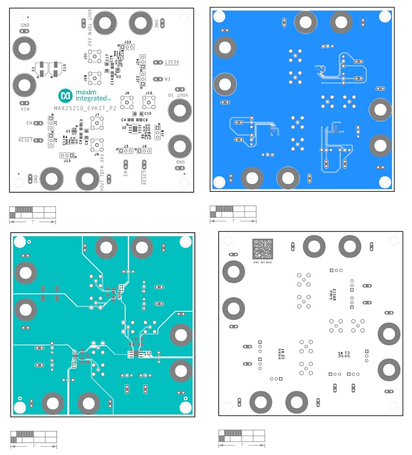 MAX25210EVKIT评估工具接口功能图