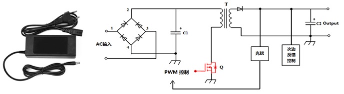 电源适配器电路原理图