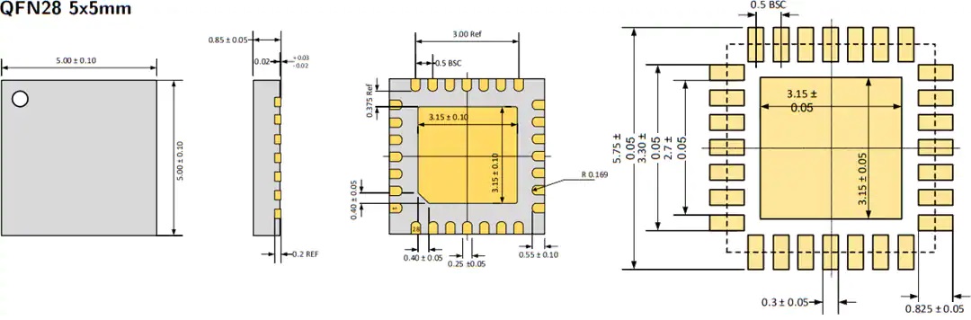 AEM40940射频能量收集IC包装