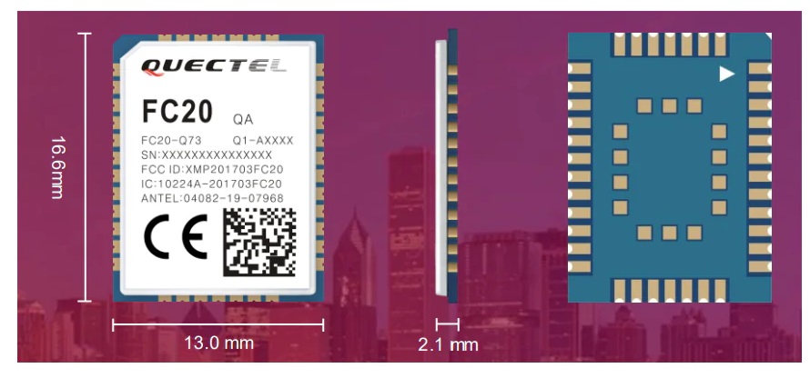 Quectel Wi-Fi模块 FC20包装规格
