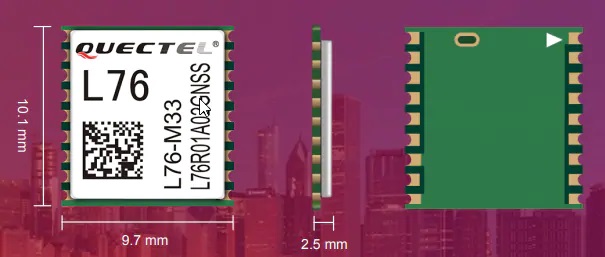 GNSS物联网模块L76包装尺寸