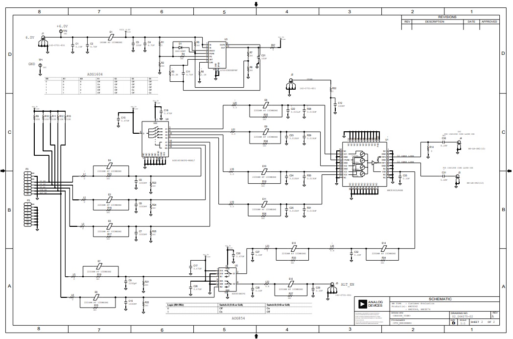 EV1HMC836xLP6G评估板原理图