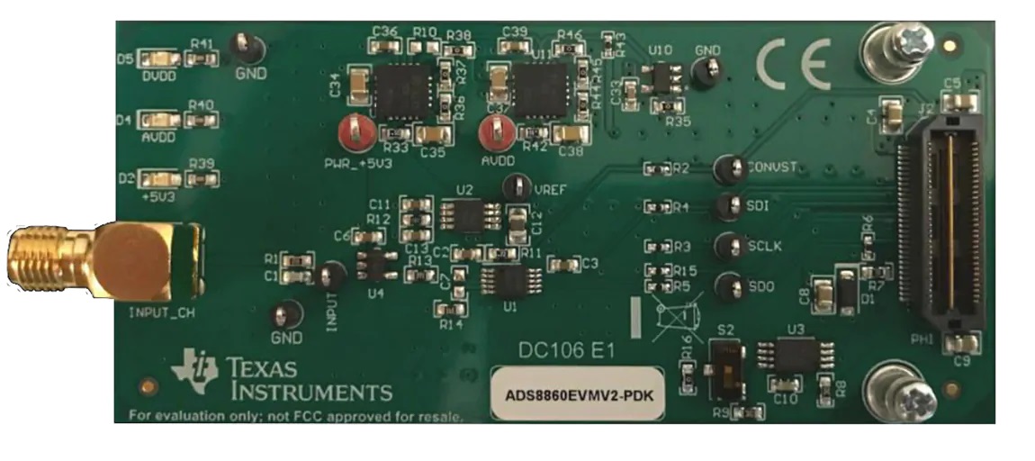 ADS8860V2EVM-PDK EVM性能演示套件总览