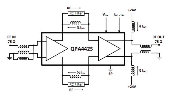 QPA4425射频放大器原理图
