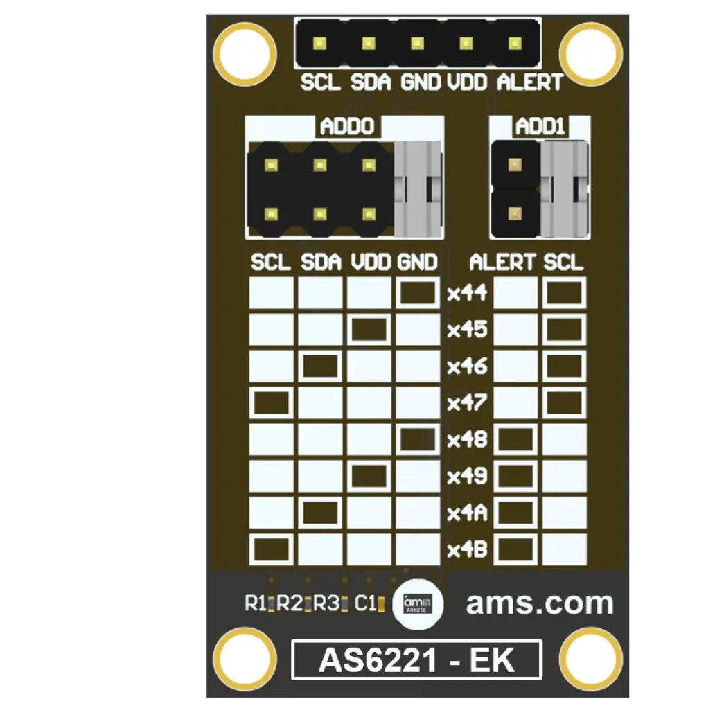 AS6221-EK评估套件布局结构