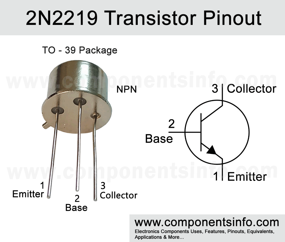 2N2219晶体管引脚排列