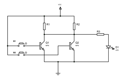 74ls02-或非門電路