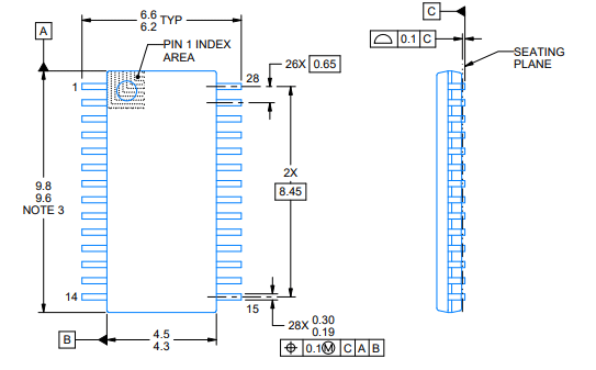 DRV8825 IC 2D模型