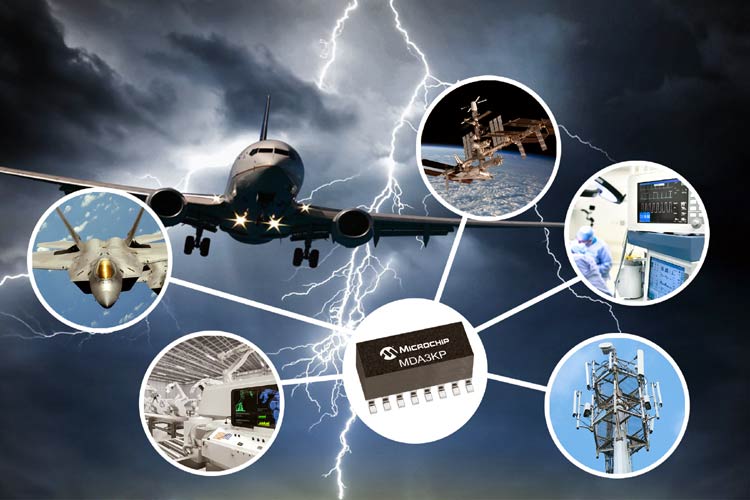 Microchip的MDA3KP坚固型TVS二极管