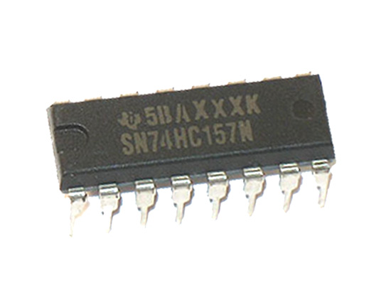 74HC157 – 2输入多路复用器IC