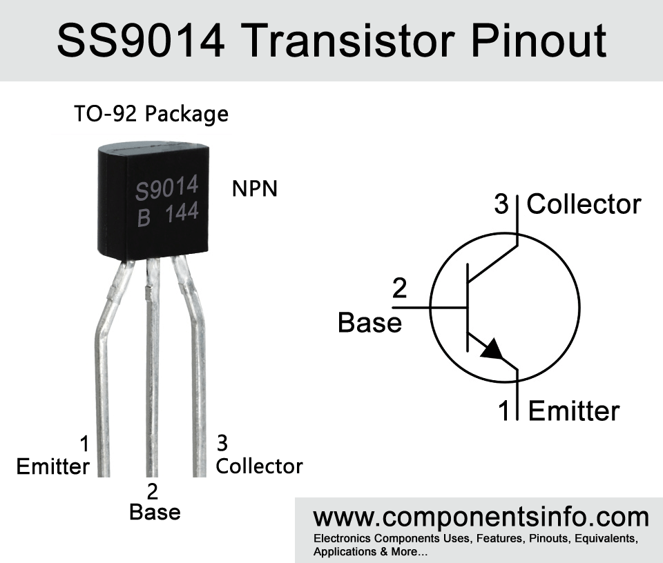 SS9014晶体管引脚排列