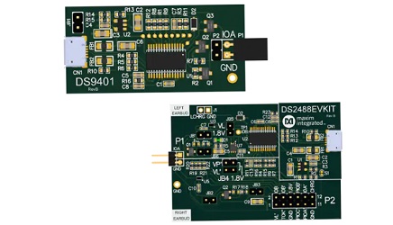 美信半导体DS2488评估套件DS2488EVKIT的介绍、特性、及电路板布局结构