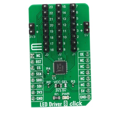 Mikroe LED驱动器8 Click