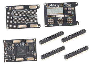 亚博Alchitry Au FPGA套件的介绍、特性、套件内容及原理图