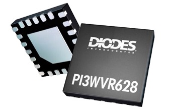 达尔科技PI3WVR628 2:1 MIPI开关