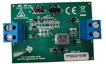 德州仪器TPS563211EVM转换器评估模块的介绍、特性、布局结构
