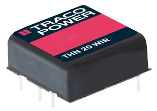 TRACO Power THN 20WIR系列加固型20W DC/DC转换器