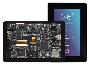 适用于STM32F2的Mikroe Mikromedia 4的介绍及其特性
