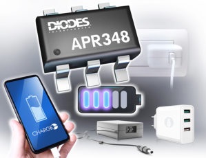 Diodes推出APR348同步整流MOSFET驱动器，支持CCM，DCM和QR操作