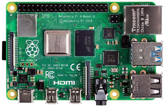 RASPBERRY PI 4接口图