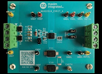 Maxim Integrated MAX22518EVKIT评估套件