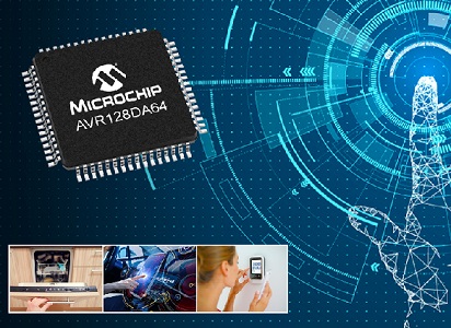 微芯科技Microchip推出下一代AVR DA系列的微控制器(MCUs)