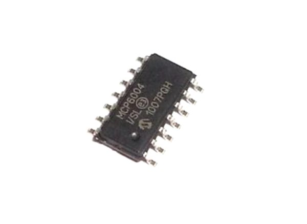 MCP6004低功耗1MHz运算放大器_功能规格_引脚配置