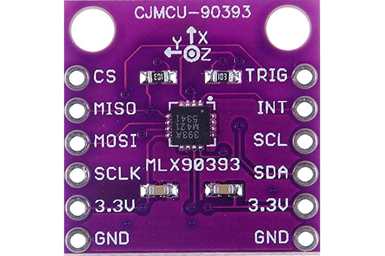 MLX90393数字霍尔传感器模块_引脚配置_功能规格_应用领域