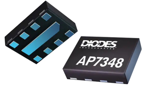 Diodes Incorporated AP7348具有使能功能的低噪声LDO
