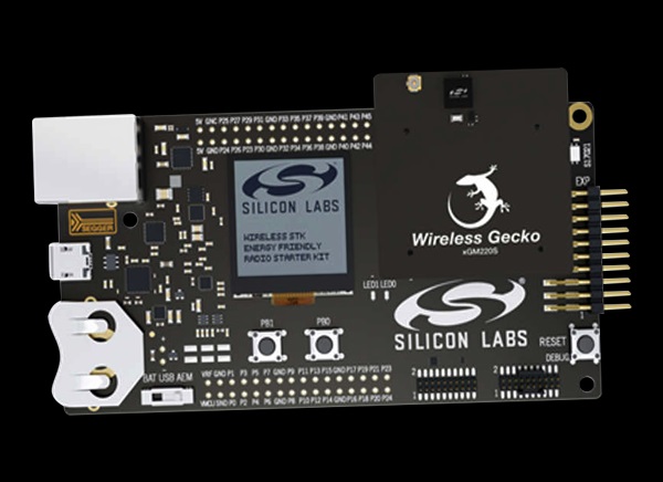 Silicon Labs BGM220x无线Gecko入门级电路板