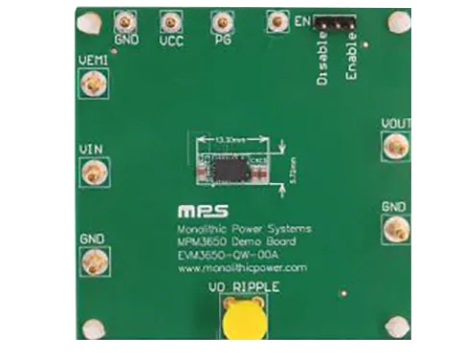 单片电源系统（MPS）EVM3650-QW-00A评估板