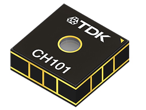TDK微型超低功率超声波飞行时间距离传感器CH101的介绍_特性_结构图_电路图及应用